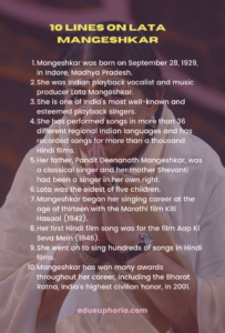 essay lata mangeshkar information in english