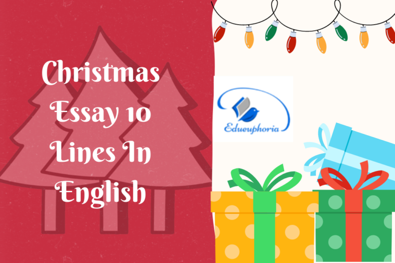 Christmas Essay 10 Lines In English