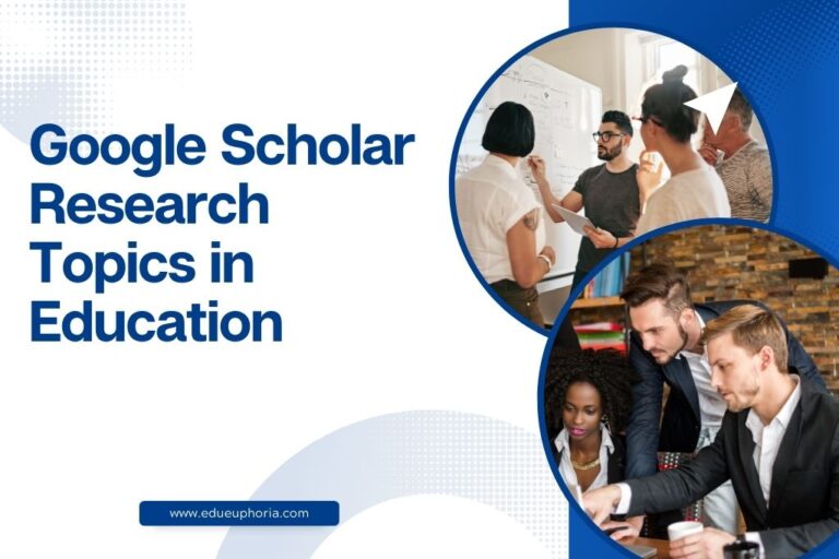 google scholar research topics about education